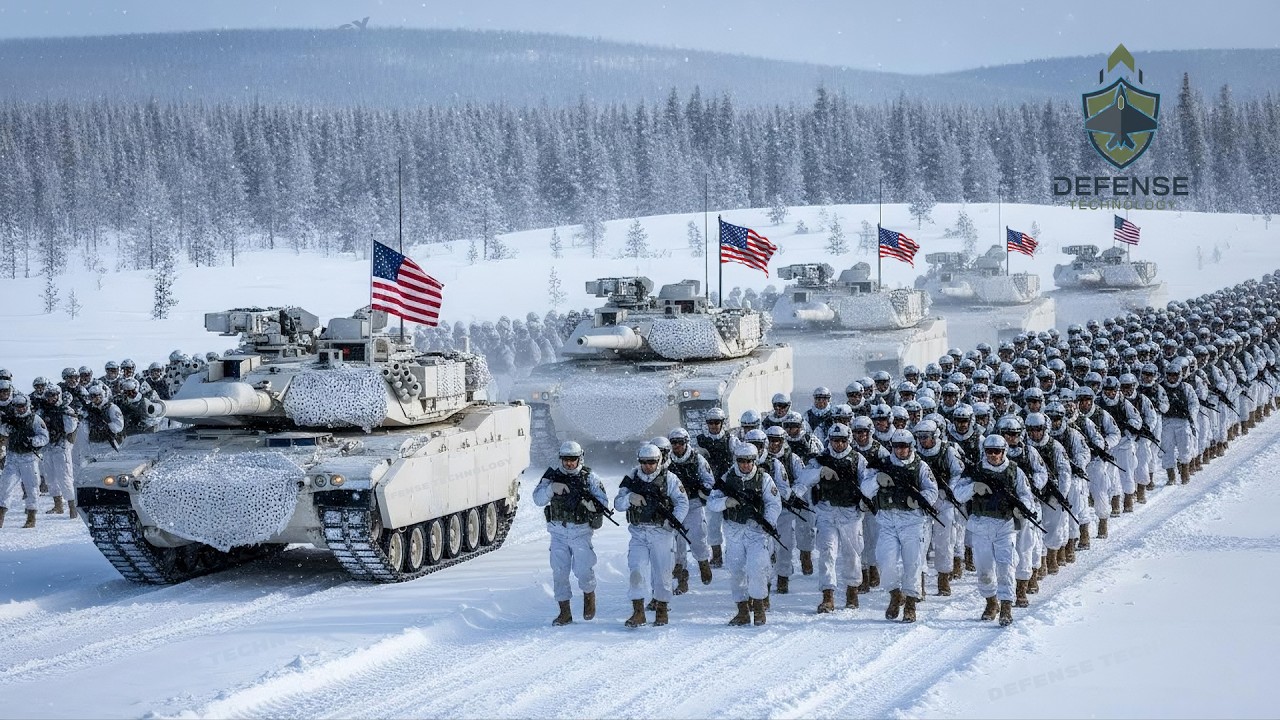 5000 американских морских пехотинцев и боевая техника прибыли в Гренландию