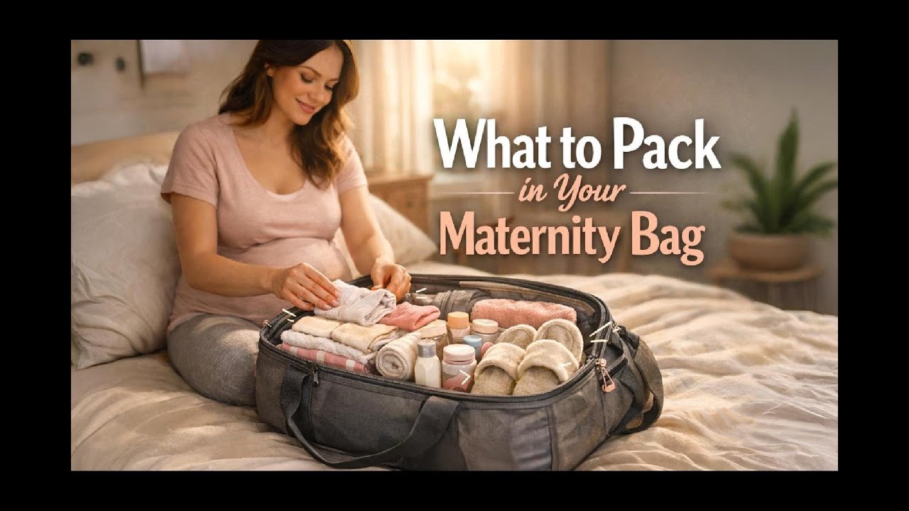 What to Pack in Your Maternity Hospital Bag | Complete & Stress-Free Checklist for Moms