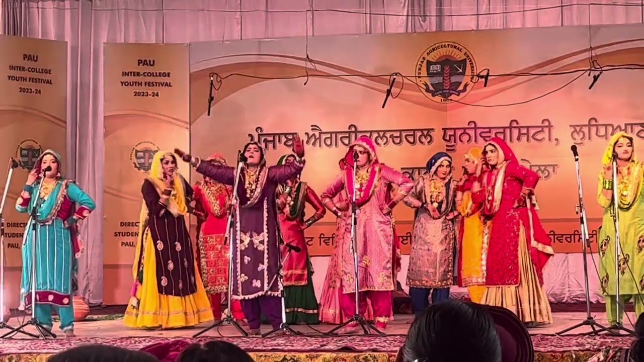 College of Agriculture Gidhha ( 2nd Runner Up ) PAU, Ludhiana #COA #gidha #gidhalovers