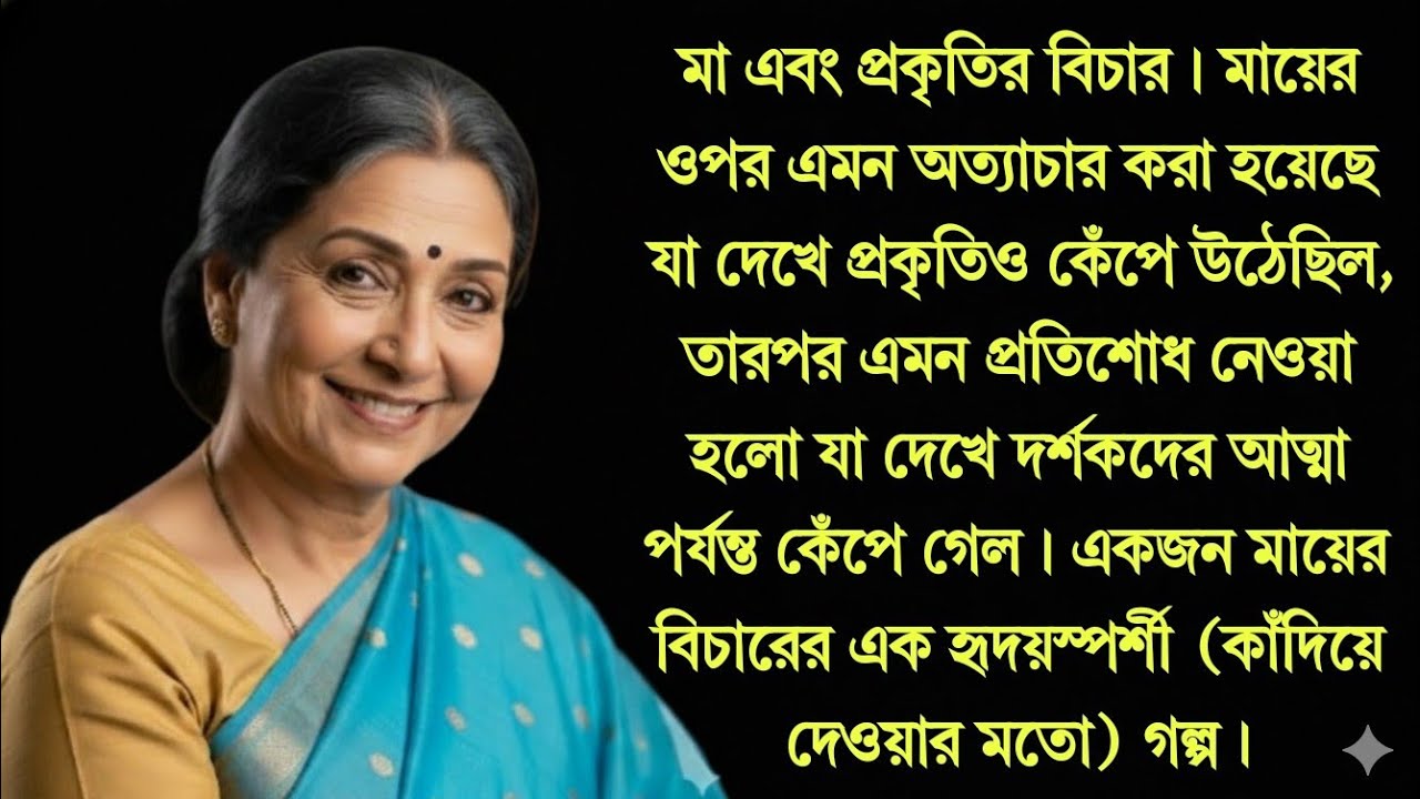 ​মা ও প্রকৃতির বিচার: এক বৃদ্ধা মায়ের ওপর করা অত্যাচারের হৃদয়স্পর্শী ও শিক্ষামূলক গল্প।