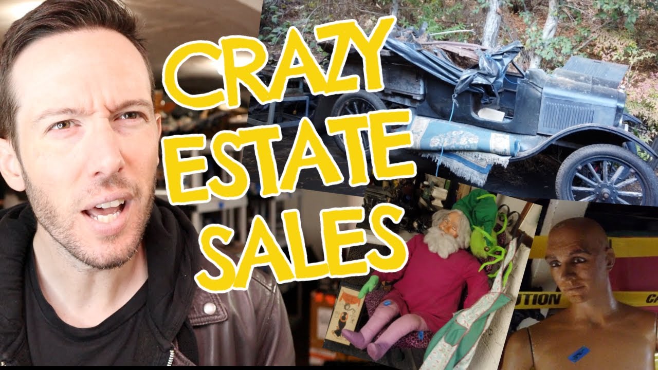 CRAZY Estate Sales! Check Out These Vintage Finds! Buying, Reselling, Flipping! Antiques Everywhere!