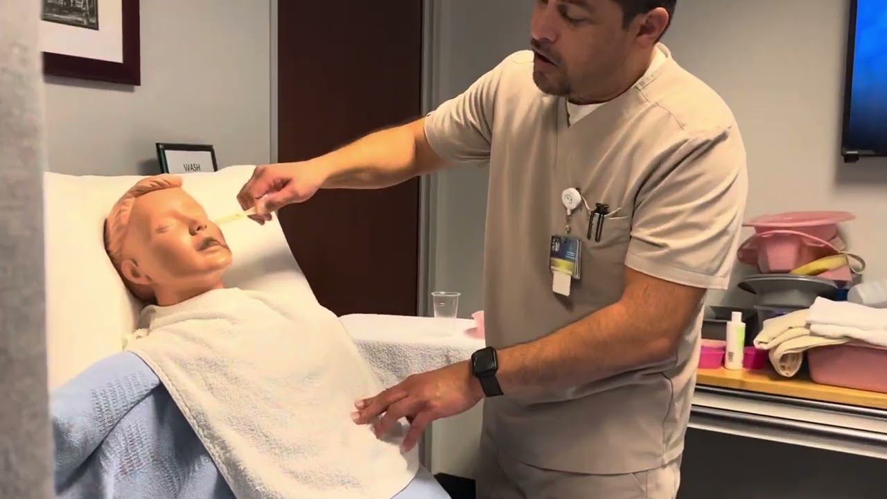Edutrack CNA skill #20 Provides Mouth Care