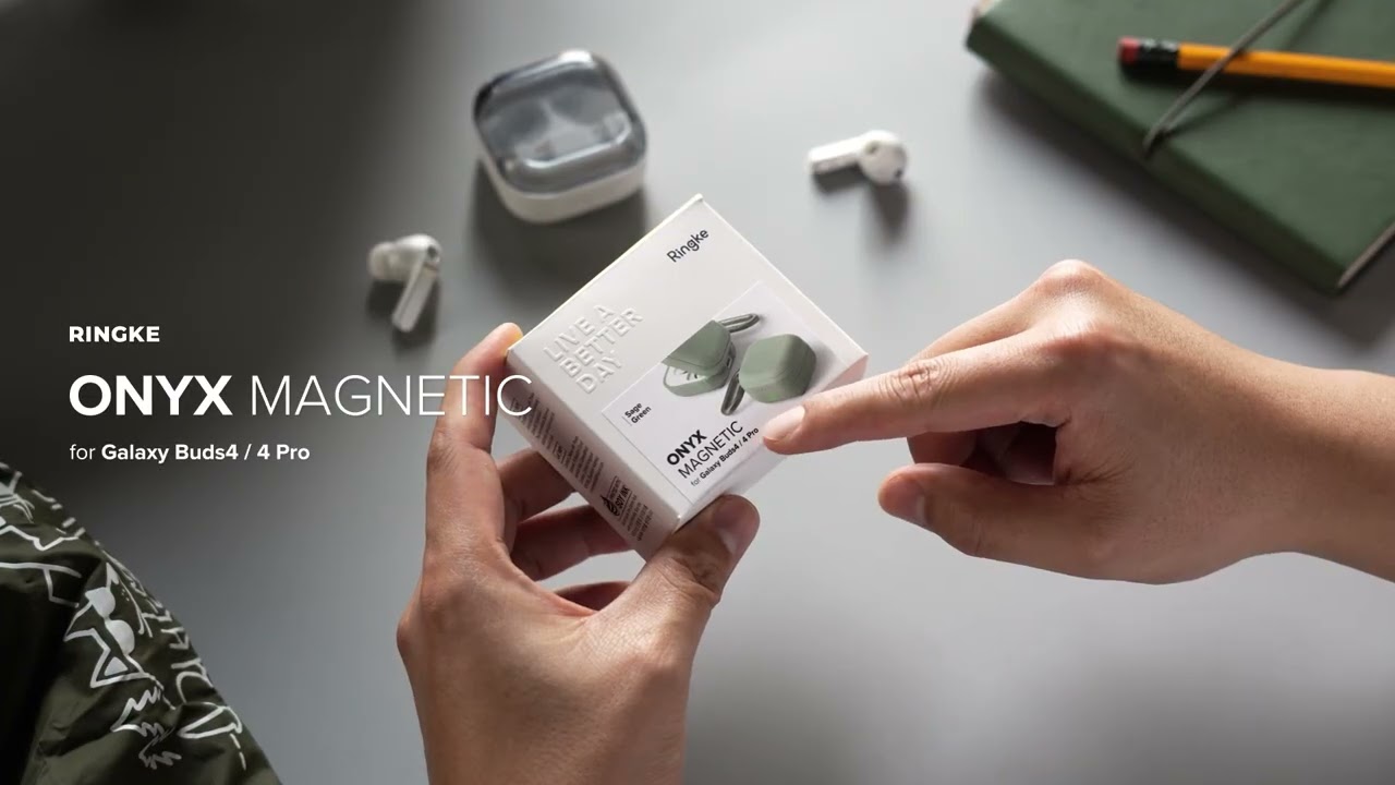 Galaxy Buds 4 & 4 Pro | Ringke Onyx Magnetic case