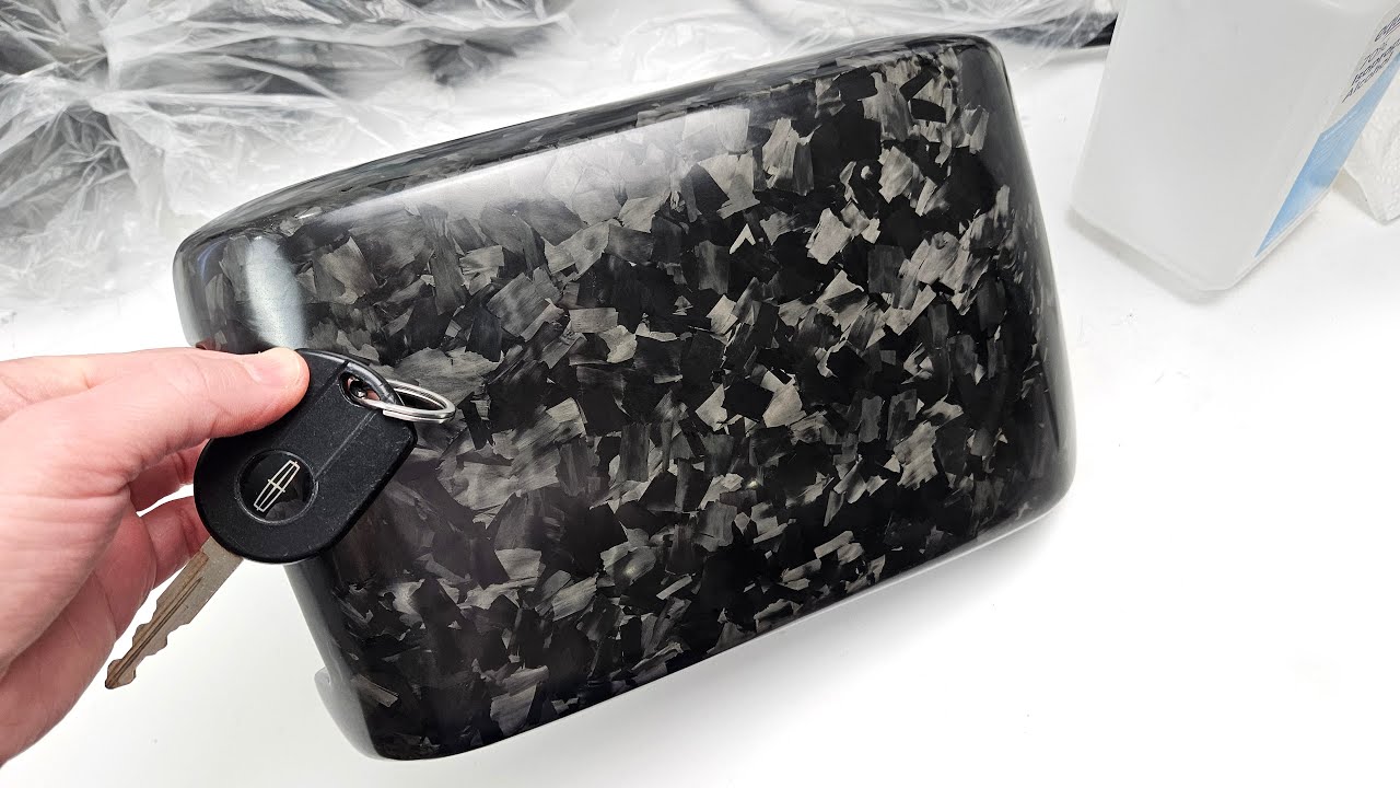 Upgrade Your Car Console with Real Carbon Fiber Skinning