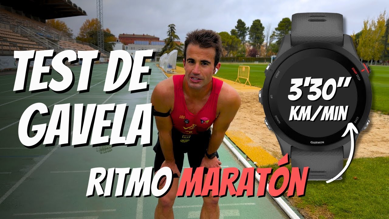 CALCULA TU RITMO MARATÓN CON EL TEST DE GAVELA 💪 || IPAKTO