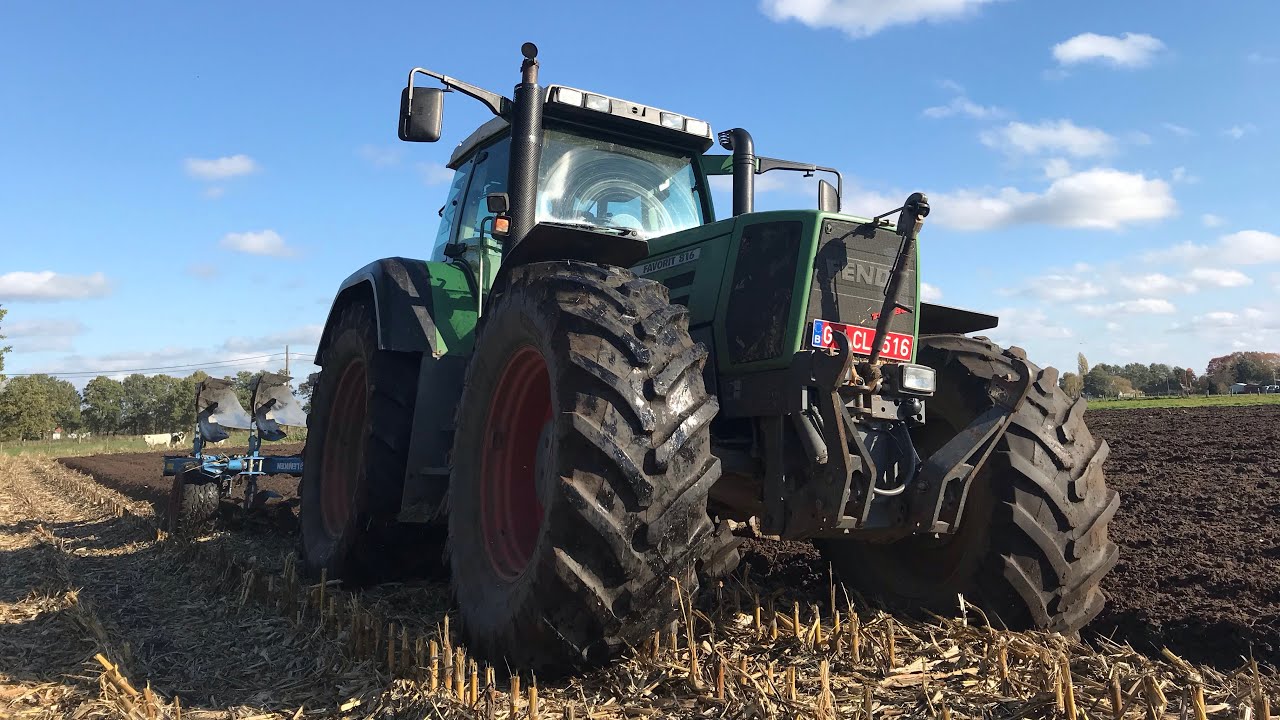 Sowing grain | Fendt 816 & LEMKEN | Fendt 415 & Gaspardo | Landbouwwerken Volckaerts