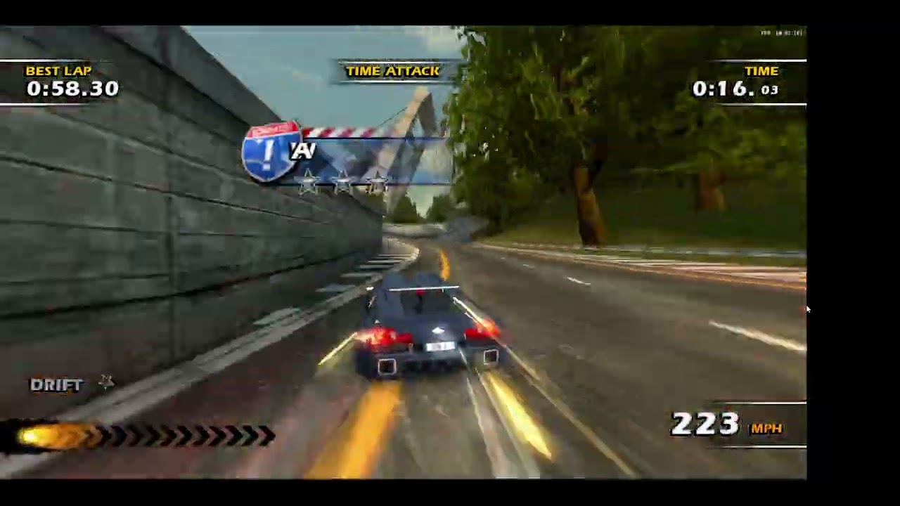Burnout Dominator | Autobahn (F) | 00:56:78