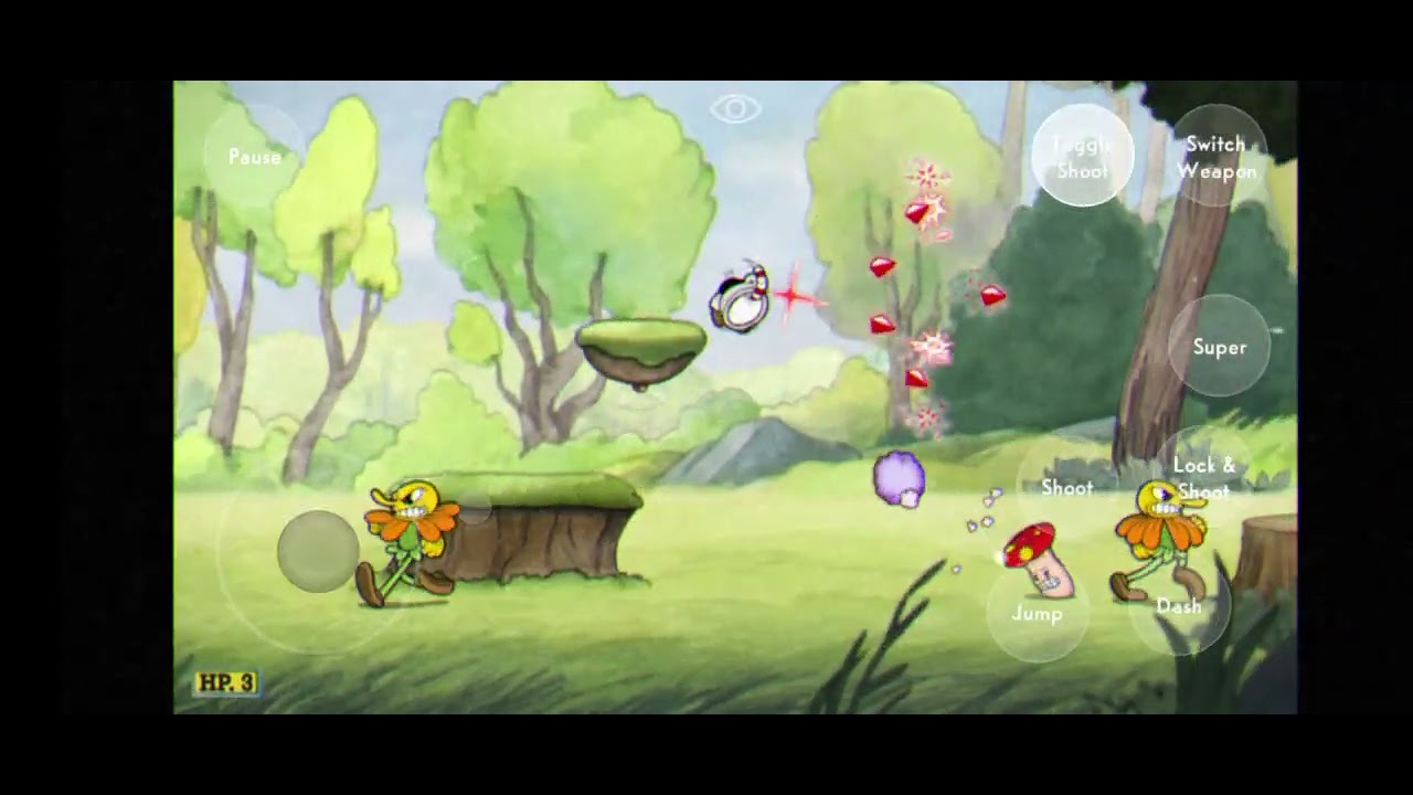 Cuphead mobile gameplay 2