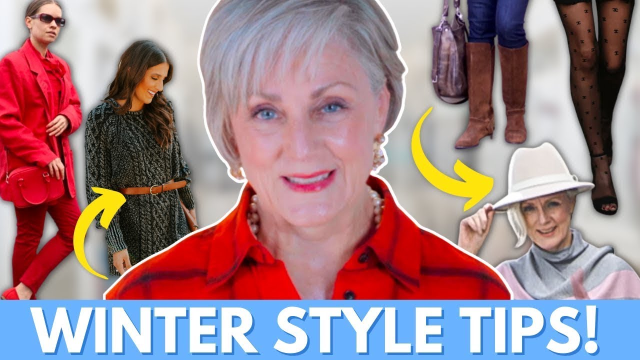 How to Look Stylish and Chic in the COLD over 50!