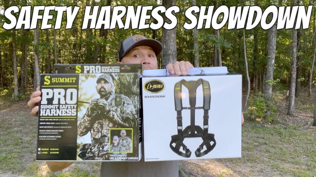 Страховочные ремни (Summit Men's Pro Safety Harness против Hunter Safety Systems Shadow Harness!)...