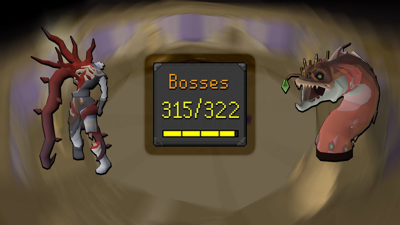 Less than 10 drops to finish bossing in runescape | #10