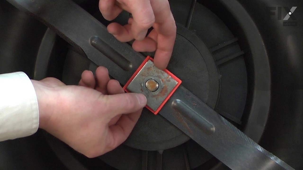Black and Decker Lawn Mower Repair - How to Replace the Fan
