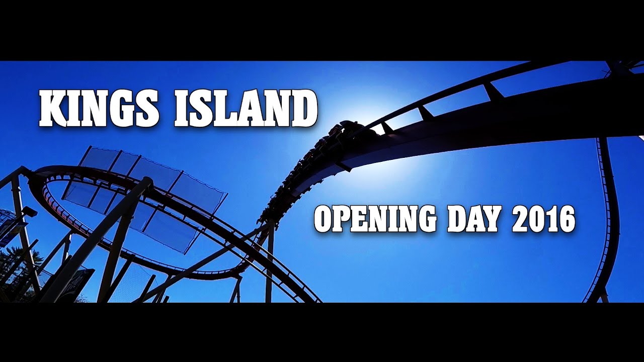 Kings Island OPENING DAY 2016