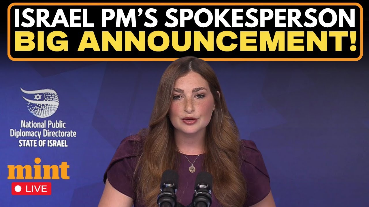LIVE: Israeli PM Netanyahu's Office Spokesperson Briefs on Iran | Lebanon I USA I Trump I Hormuz