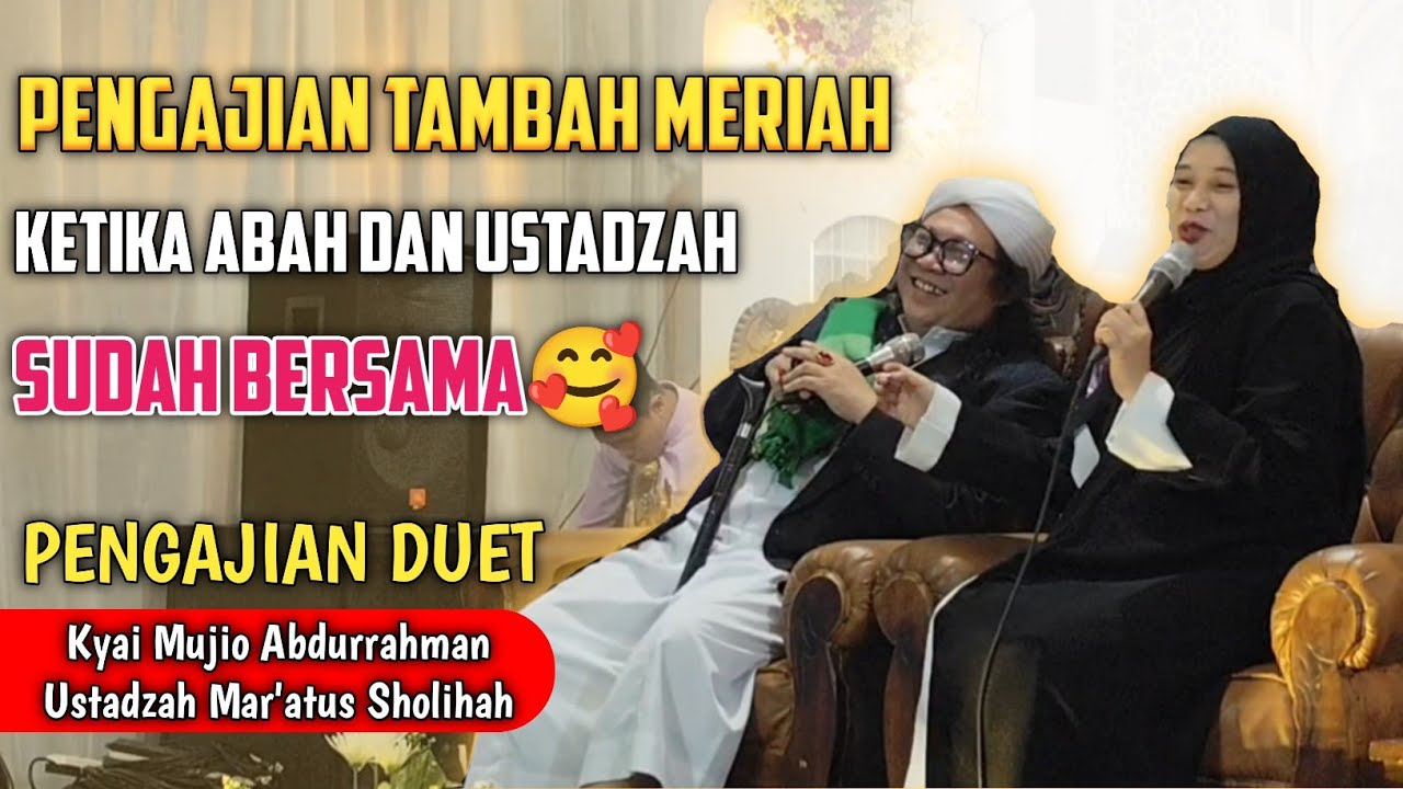 Jaamah Full Senyum Ketika Mereka Bersama Sepanggung - Pengajian Duet