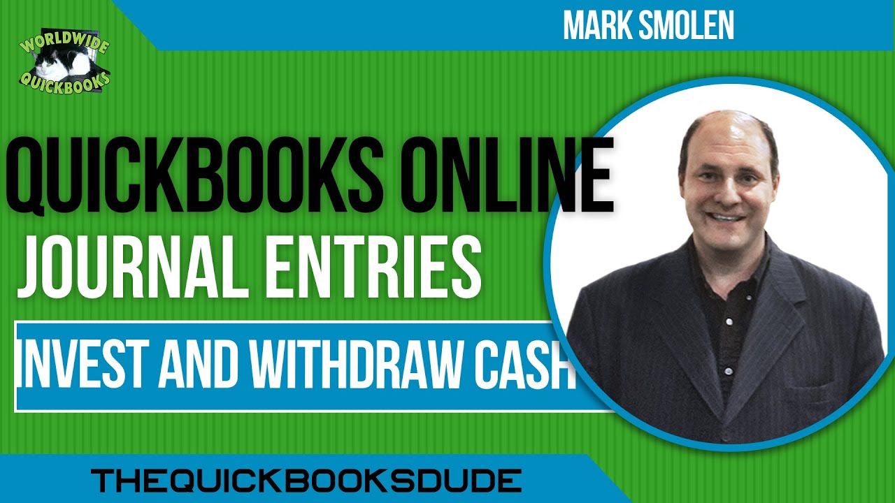 Владелец QuickBooks Online инвестирует и снимает наличные
