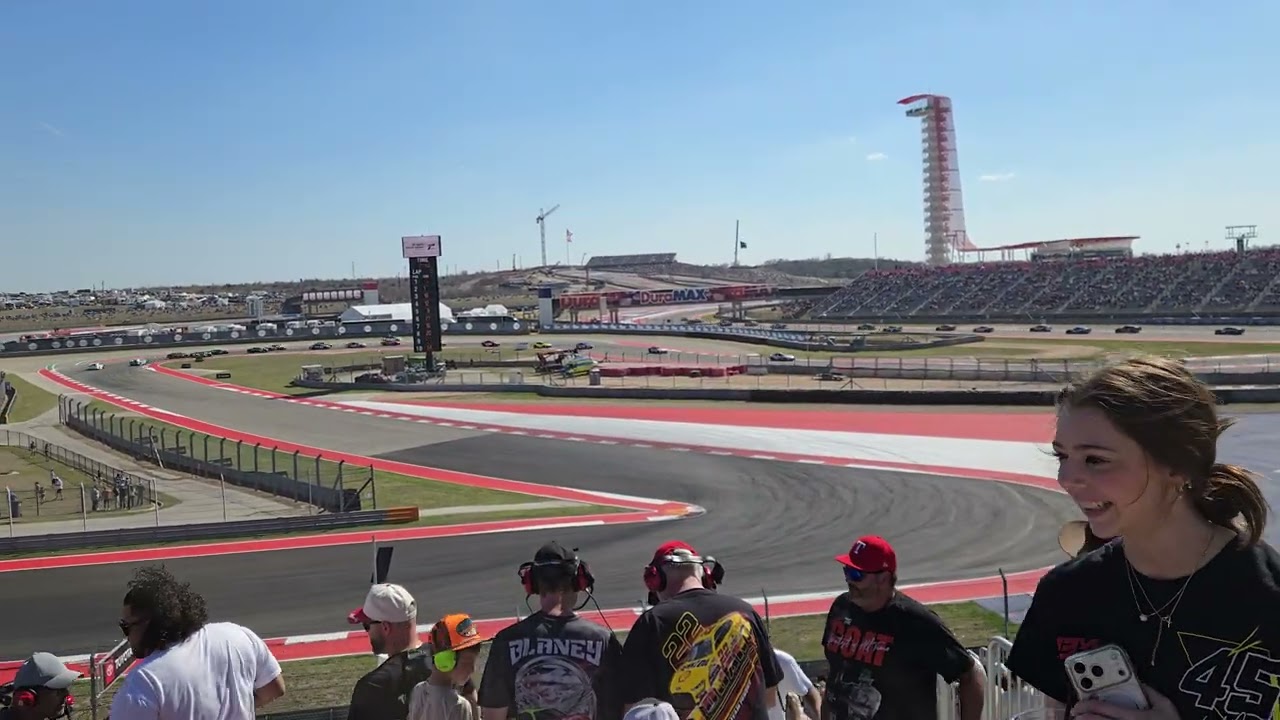 Nascar At Cota First Pace Lap