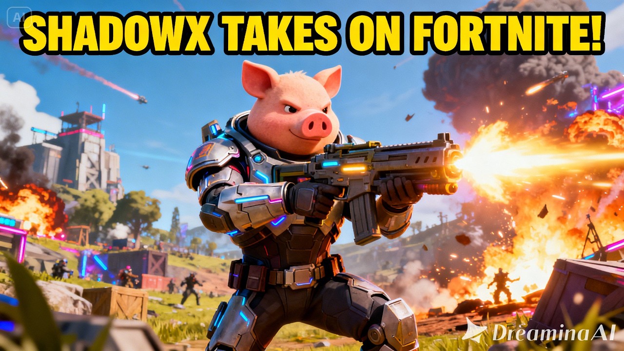 Can SHADOWX WIN THIS?! 🏆 Fortnite Battle