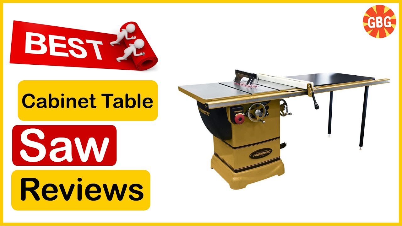 ✅  Best Cabinet Table Saw Reviews In 2023 🏆 Top 5 Tested & Buying Guide