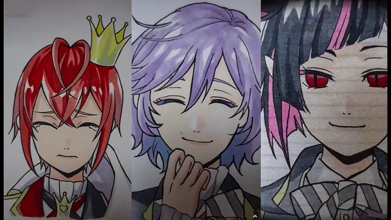 ツイステ イラスト -  Twisted Wonderland Drawing -  painting ツイステ #105