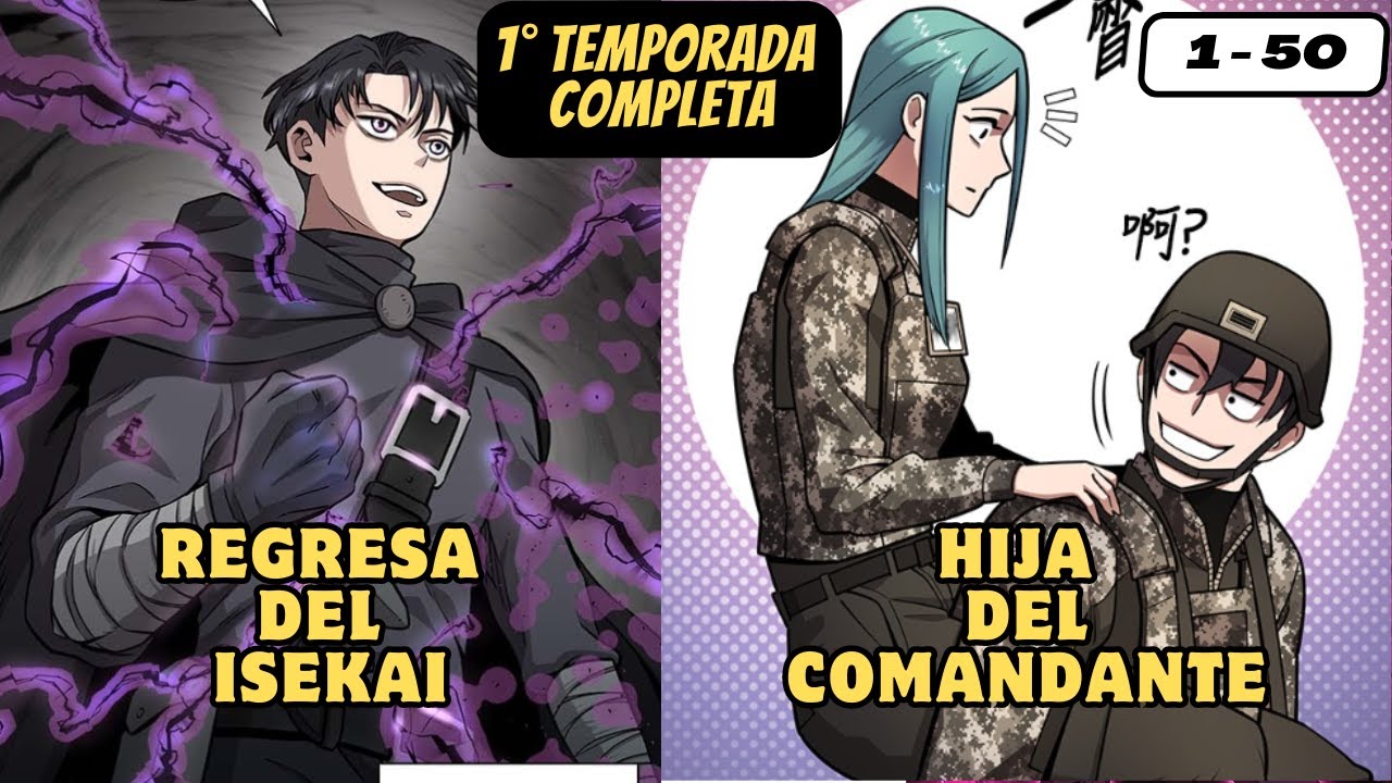 COMPLETO🔥¿Qué Pasa Cuando Un Protagonista de ISEKAI Se Une al Servicio Militar? 🔥MANHWA🔥