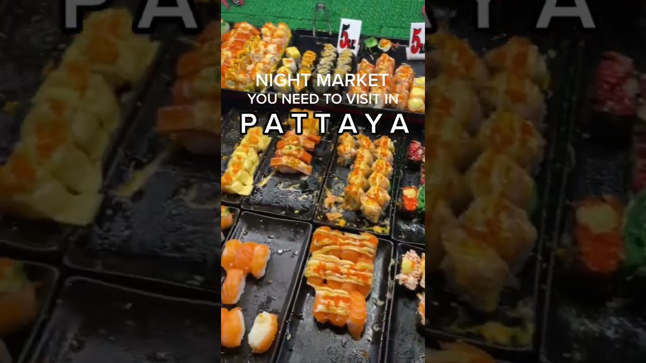 Thepprasit night market in Pattaya