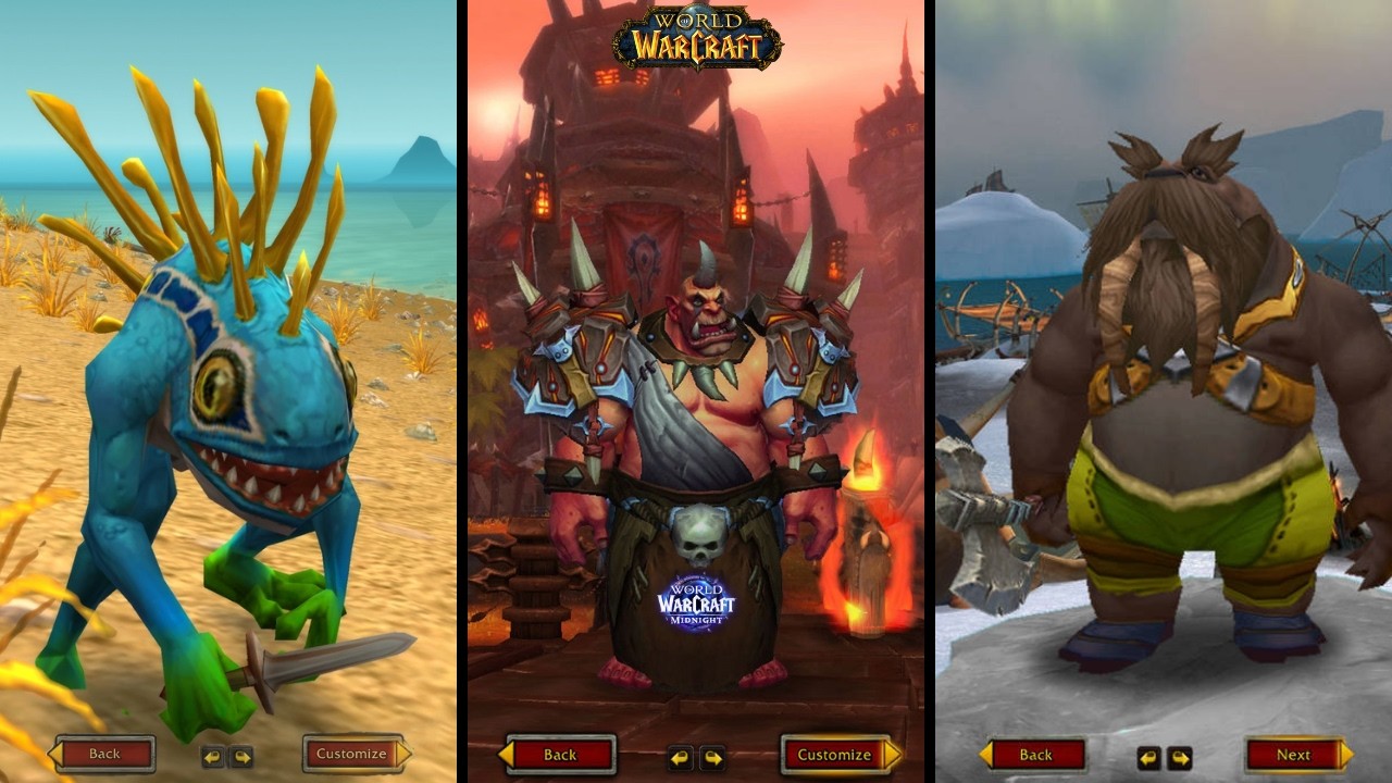 Позвольте мне сыграть за огра! И за другие расы из Warcraft!