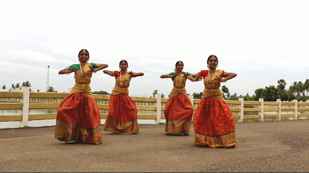 Harvard tamil chair anthem - Thaye tamile vanakkam song - Tamil song - Erode Sisters-Bharathanatyam