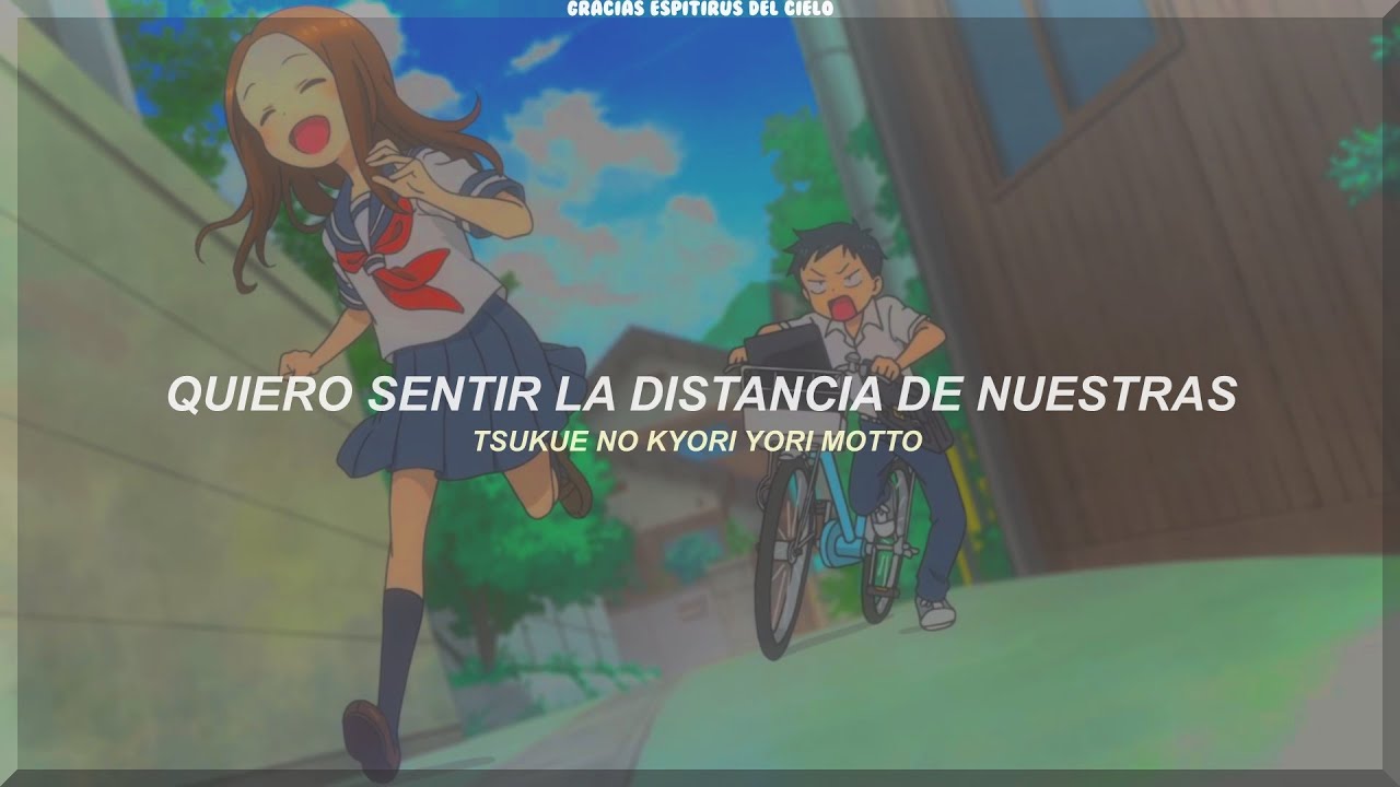 Karakai Jouzu no Takagi san - Opening 1 Iwanai Kedo ne (Sub Español)『AMV』