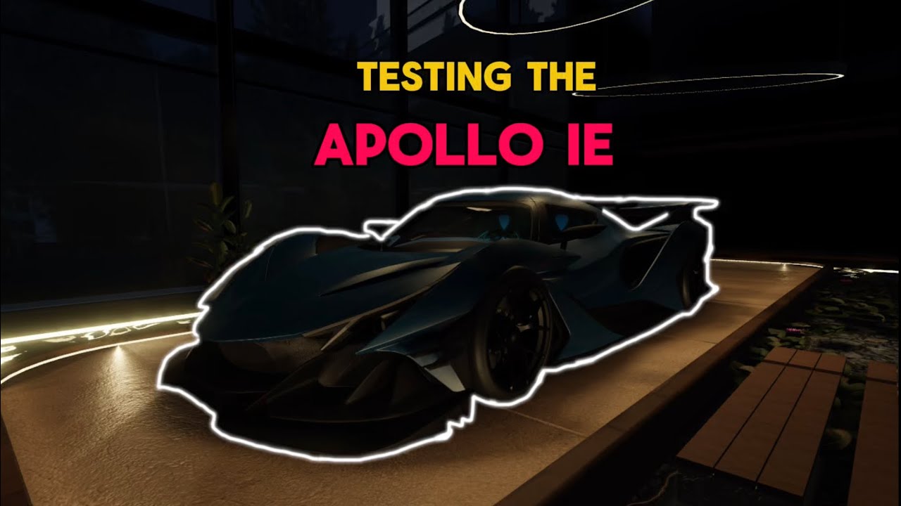 THE BEST SOUNDING CAR APOLLO INTENSA EMOZIONE (MIDNIGHT CHASERS) Roblox