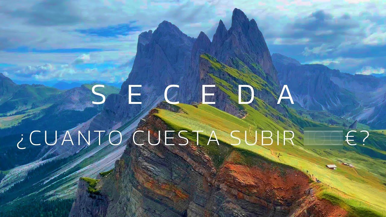 💸Merece la pena pagar tanto🤔? SECEDA 11km de pura bajada en DOLOMITAS