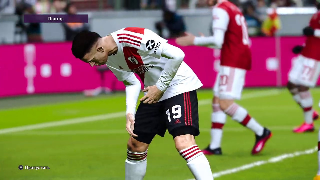 eFootball PES 2020 - River Plate vs Arsenal - Gameplay (PC)