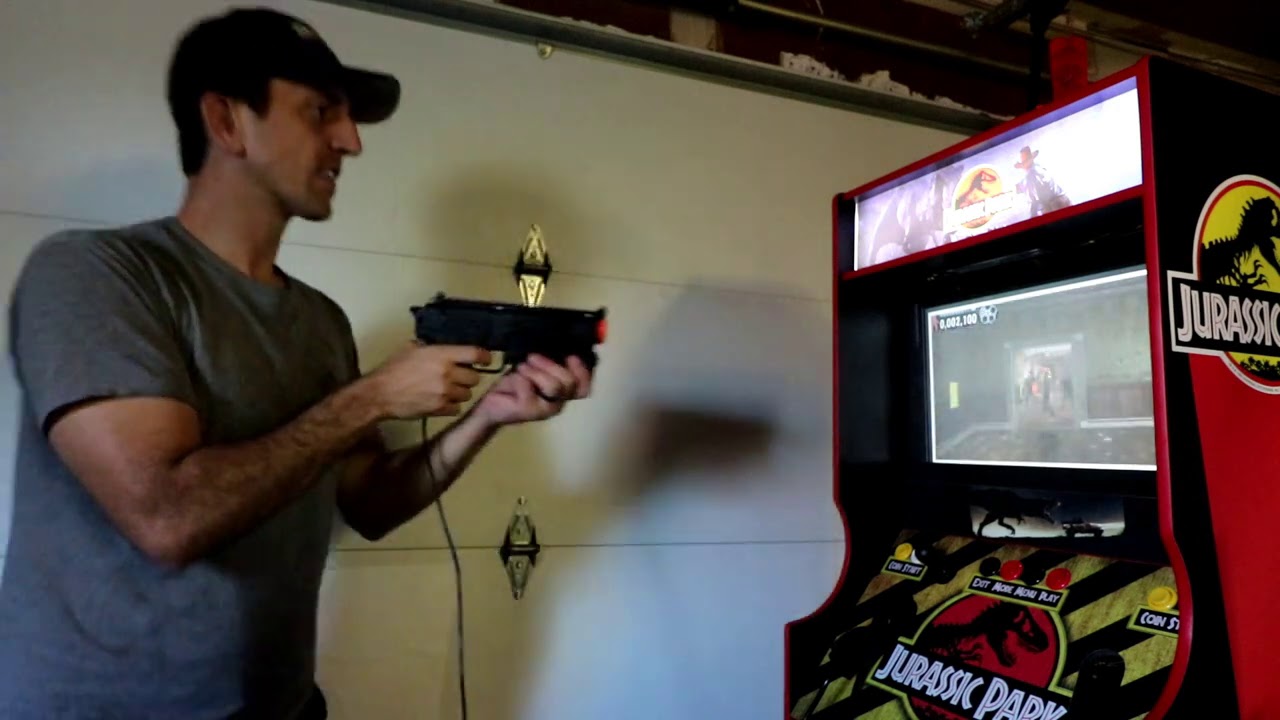 Sinden Light Gun Arcade Cabinet - Terminator, House Of The Dead, Area 51