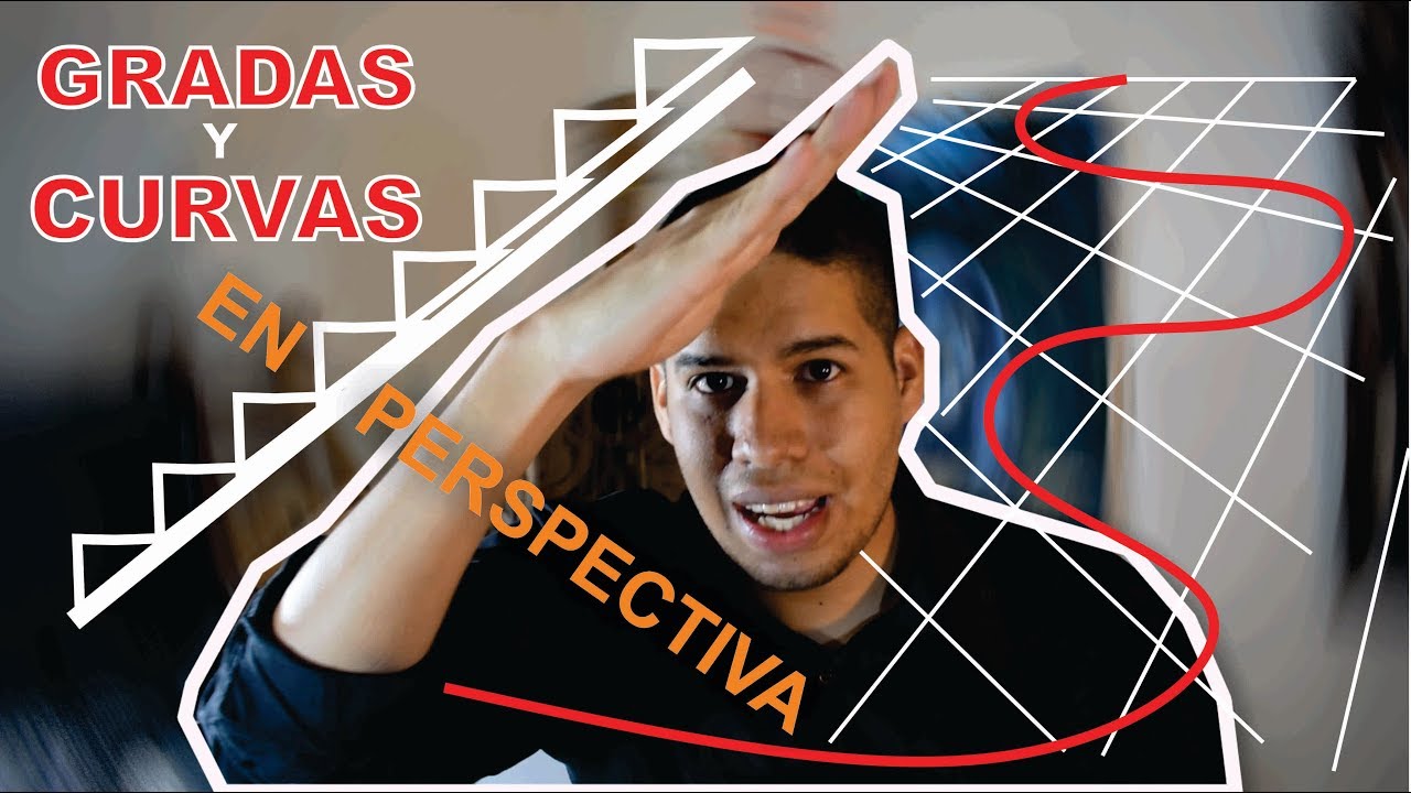 Dibujar Curvas y gradas en perspectiva