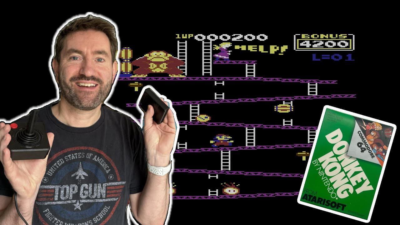 C64 Spielzeit 197 Donkey Kong - Klassiker oder Katastrophe?