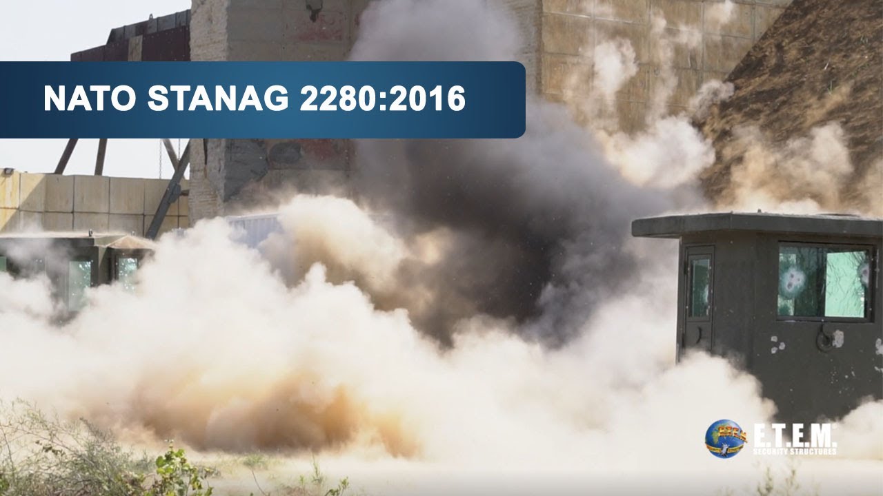 NATO STANAG 2280:2016 - BALLISTIC AND BLAST TEST