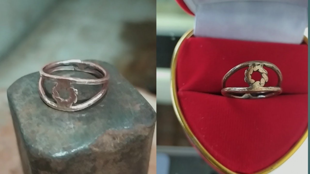 How To Maka Copper Ring | Cincin 2 Kawat #cincin #copper #diy