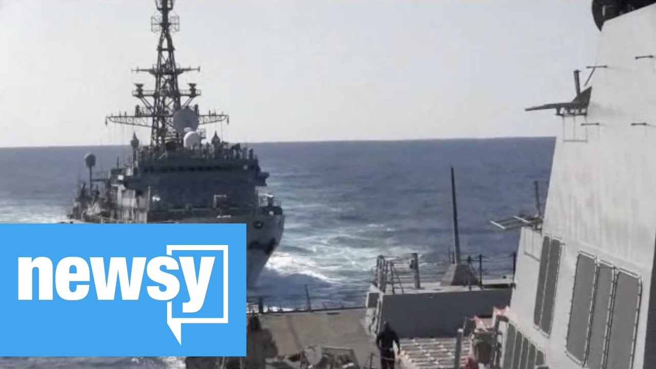 U.S., Russia ships nearly collide in Arabian Sea