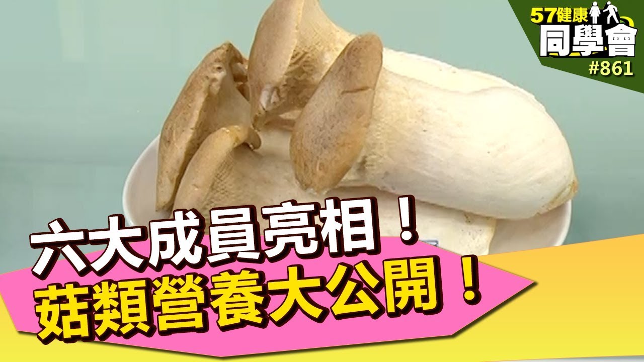 六大成員亮相！菇類營養大公開！【57健康同學會】第861集 2013年