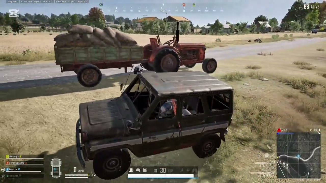 Heart-Pounding Action! Solo vs Squad Team Wipe in PUBG PC