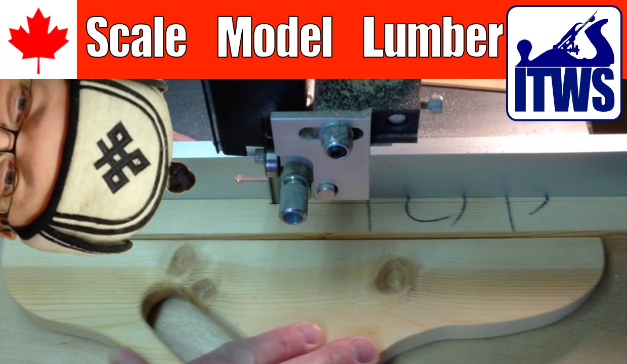 Scale Model Framing Lumber: Tiny Woodshop Pt  2