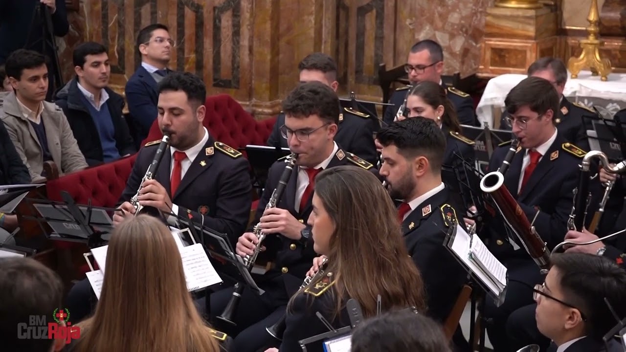 [4K] Madre en el Cielo, Señora en la Tierra (L. M. Mejías) | Banda Cruz Roja | Concierto Montserrat