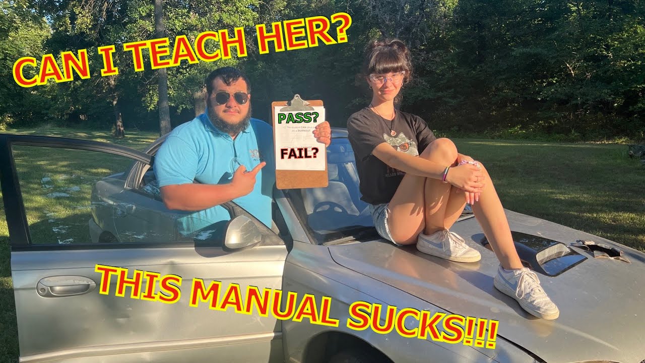 Sister Learns To Drive The Worst Manual Ever!