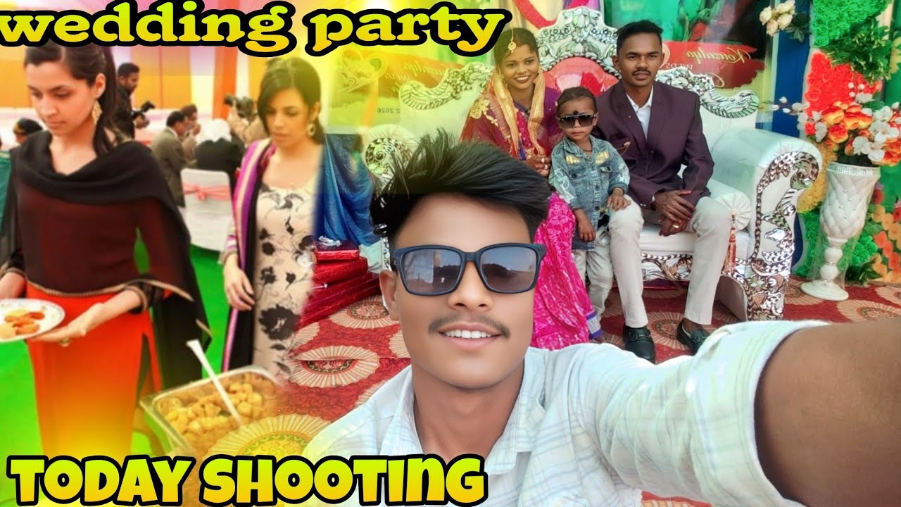 Bhaiya Ne ❤ Love Marriage Kiya || To Hm Weddingparty Keliye Shooting Karne Gaye The Hm Log 😙 ||