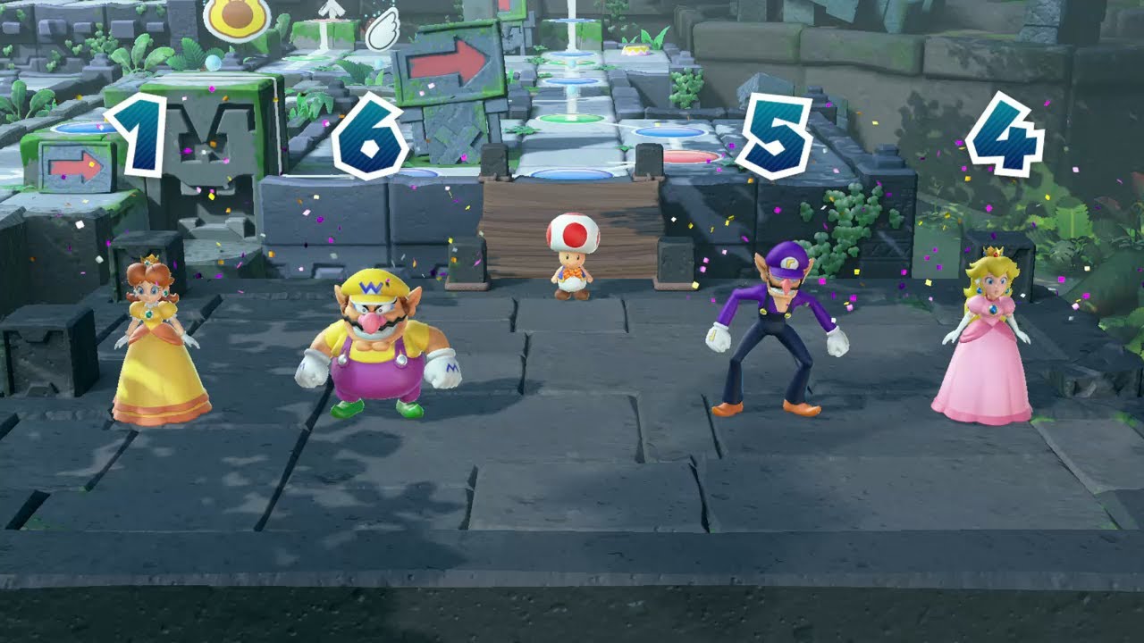 Super Mario Party Whomp's Domino Ruins Daisy # 50