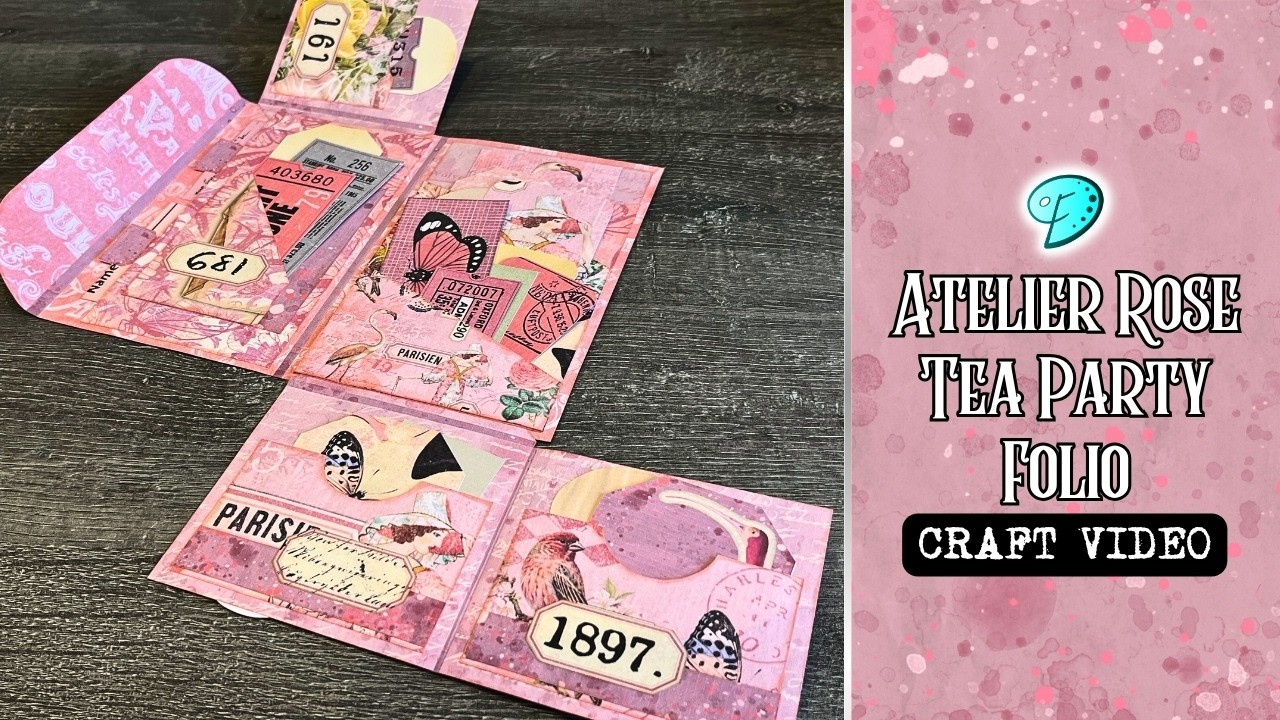 Atelier Rose Tea Party Folio by Emily Designs