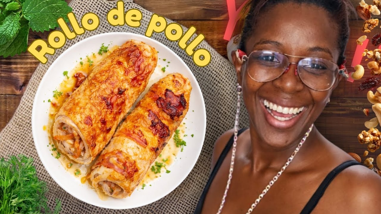 Este rollo de pollo queda jugoso y fácil, aunque no sepas cocinar