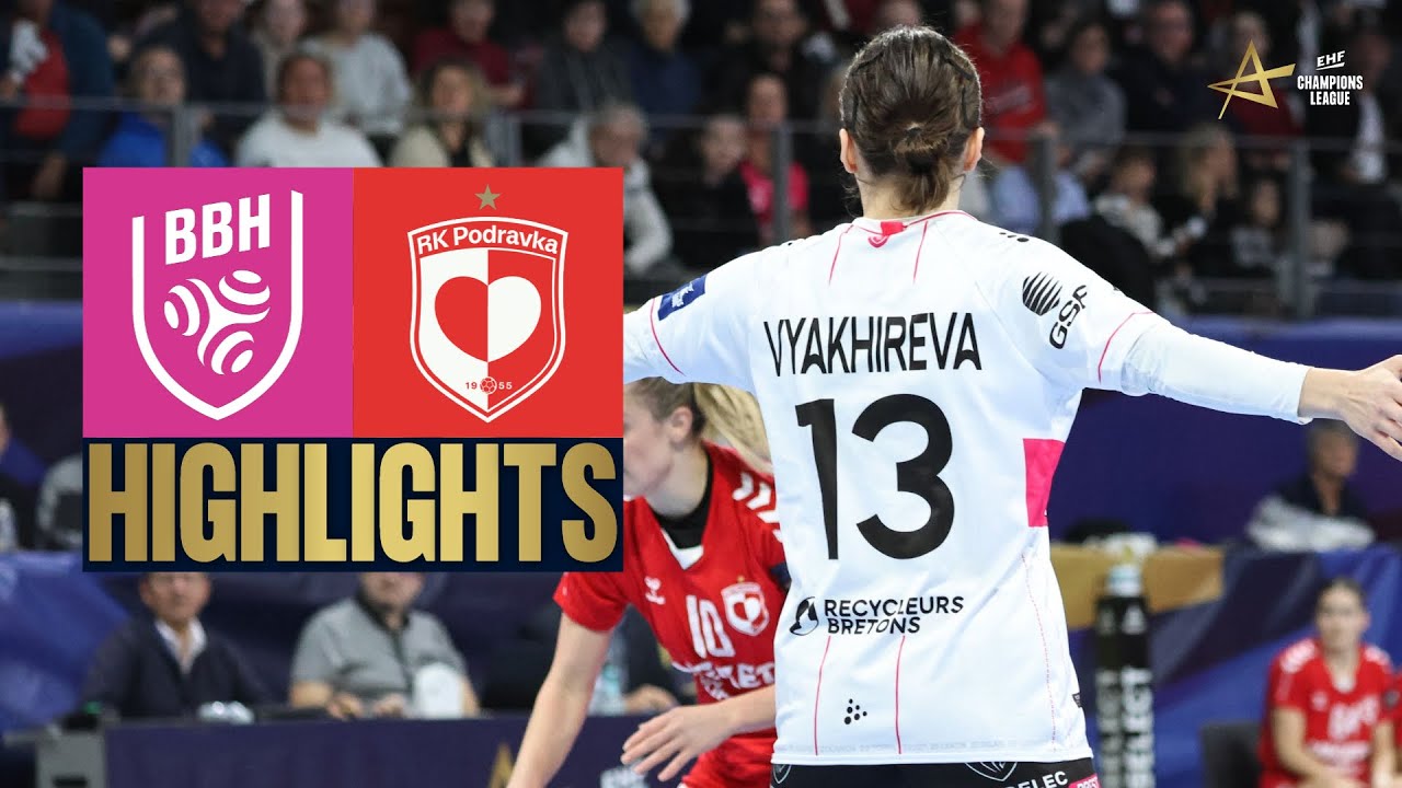 Brest Bretagne Handball 🆚 HC Podravka | Highlights | EHF Champions League 2025/26