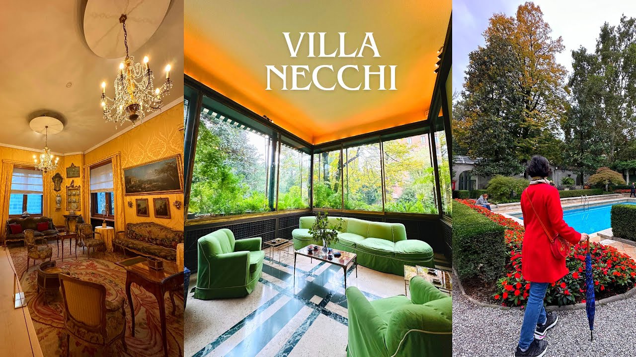 🏛️✨ Discovering Villa Necchi Campiglio | Hidden Architectural Gem in Milan 🇮🇹
