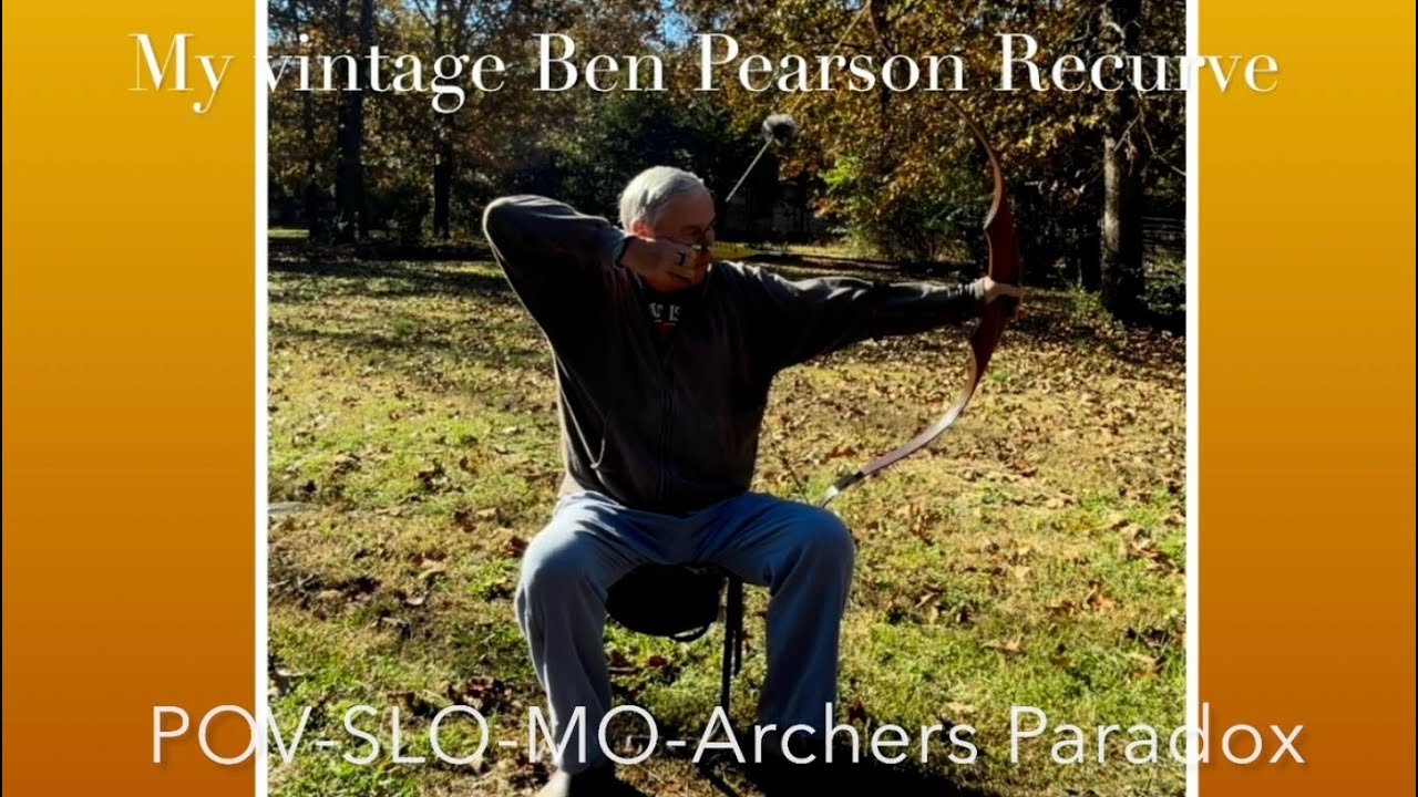 Uncle Ricky Outdoors- Cool slow motion, POV, Target View and Archers Paradox 